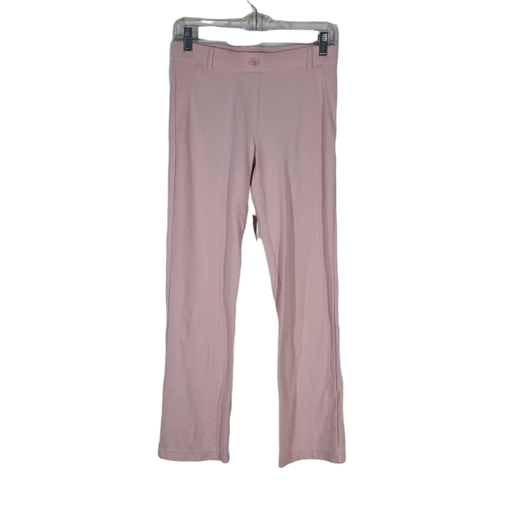 Betabrand pink Classic bootcut yoga dress pants size Small Petite - Picture 2 of 5